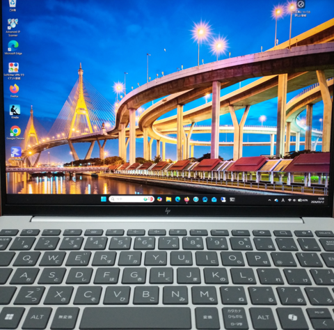 ノートPCが壊れ、後継(HP Ominibook 7 Aero 13)を急ぎ購入