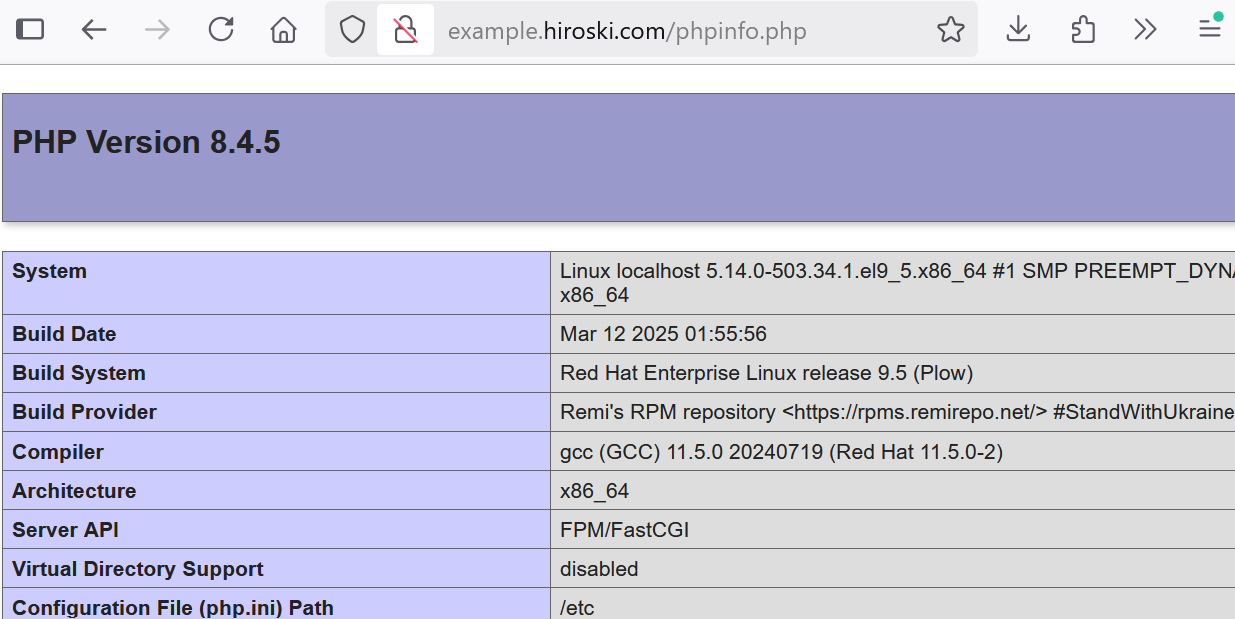 202504_almalinux9_ph84_phpinfo.png